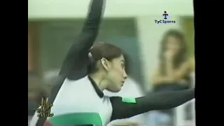 1997 Pan American Gymnastics Championships - Denisse López (MEX) FX EF