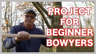 How to Make Your First Long Bow from a Sapling. Light Weight Longbow for Beginners