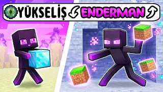 YÜKSELİŞ: ENDERMAN OLARAK!👽 -Minecraft