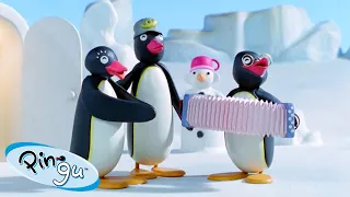 Teamwork with Pingu 🐧 | Pingu - Official Channel | Cartoons For Kids