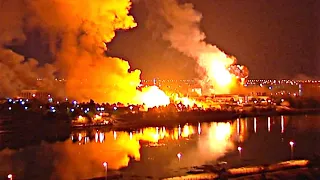Shock And Awe Iraq Baghdad Bombardment March 2003 The Start Of Iraq War | Air strike Clips (H.D)