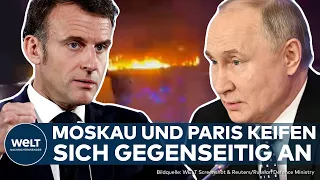 RUSSLAND: Macron tobt! Kreml wirft Frankreich Mitverantwortung am Terroranschlag in Moskau vor