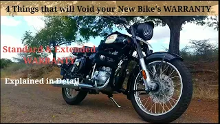 4 Things that will void your New Bike's Warranty l Royal Enfield