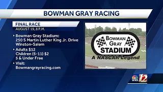 Bowman Gray Stadium's final race of the season
