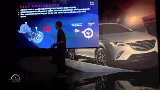 2016 Mazda CX-3 presentation by Engineering Product Manager Stan Hortinela