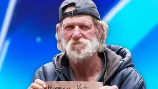 Homeless Man Goes On America's Got Talent - His Life Will Never Be The Same