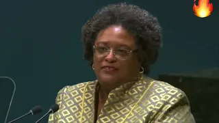 Barbados PM Mia Mottley Embarrassed Jamaican "Leaders" On The World Stage