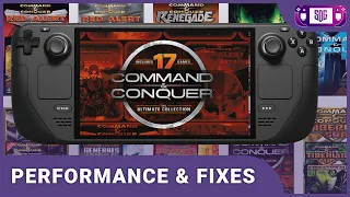 Command & Conquer The Ultimate Collection Steam Deck Performance & Black Screen Fixes