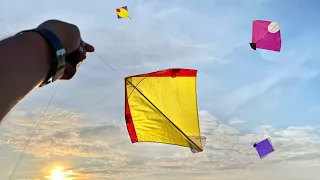 Kite Looting Ki Video | Kite Looting On Roof | Kite Catch | Kite