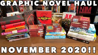 Graphic Novel, Omnibus,  Manga, TPBs and comic Haul November 2020!
