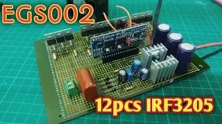 2000W 12 MOSFET IRF3205 | HOW TO MAKE 24V TO 220V INVERTER | paano  gumawa ng inverter.