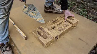 BRICKLAYING - How to lay bricks in FLEMISH BOND