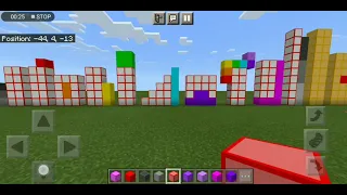 Numberblocks 1 to 100 release in Minecraft