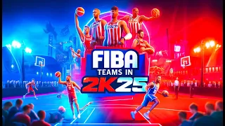 NBA 2K25 Suggestion: Add FIBA Teams and International Tournaments to NBA 2k25!