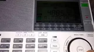Sangean ATS-909X 60 meter band