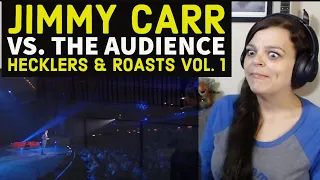 Jimmy Carr  vs.  the Audience - Hecklers & Roasts (Volume 1)  -  REACTION