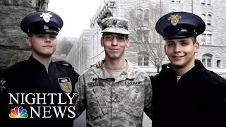 Meet The Three Brothers Who Just Graduated West Point Together | NBC Nightly News