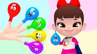 Colors Finger Family - Learn Colors with the Finger Family Nursery Rhyme | Baby Songs - CoComo