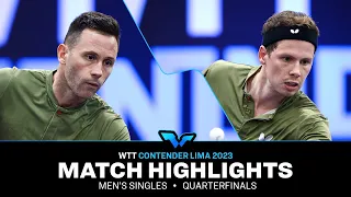 Jonathan Groth vs Joao Monteiro | MS QF | WTT Contender Lima 2023