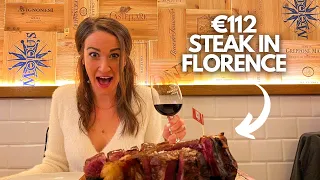 LEGENDARY 1.3KG Florentine Steak! Eating Bistecca alla Fiorentina in Italy! 🇮🇹