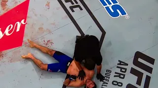 That time Beneil Dariush got knocked out by Edson Barboza