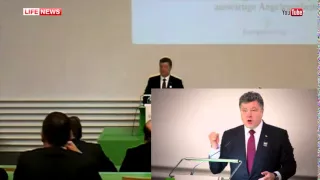 Порошенко в Цюрихе освистали во время лекции о «мирном процессе»