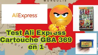 Test Cartouche GBA 369 en 1 de chez AliExpress : 😱 C'EST NUL !