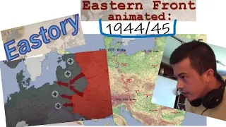 Eastern Front of WWII animated: 1944/1945 | Eastory - McJibbin Reacts