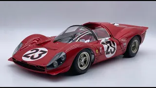 Finished Work :  MFH 1/12 Ferrari 330 P4 1967 Daytona 24 Hours #23 L.Bandini / C.Amon