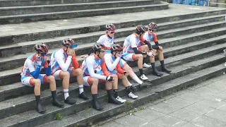 CICLISMO JUNIOR III VUELTA A LOS VALLES CÁNTABROS 1° ETAPA UNQUERA -UNQUERA 17/5/2024