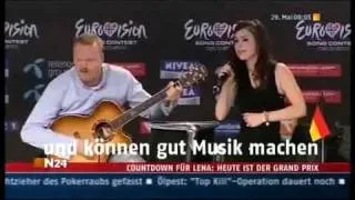 Lena Meyer-Landrut ft. Stefan Raab - No Matter What + Übersetzung (Parodie)