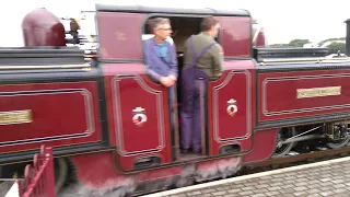 Ffestiniog Railway "Merddin Emrys" at Porthmadog