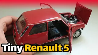 Renault 5 1972 1:18 Norev - UNBOXING a french Diecast Model Car