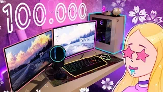 МОЙ НОВЫЙ ПК ЗА 100000 РУБЛЕЙ | МОЕ УЮТНОЕ РАБОЧЕЕ МЕСТО