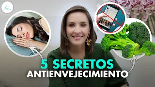 🔴 TOP 5 hábitos ANTIENVEJECIMIENTO que DEBES hacer @drapilarochoa - Dermatologa