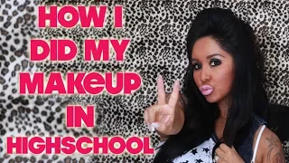 SNOOKI'S HOW I DID MY MAKEUP IN HIGH SCHOOL