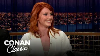 Bryce Dallas Howard's Brother Once Threw Up On Tom Cruise | Late Night with Conan O’Brien