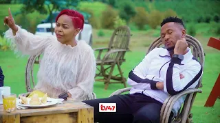 Size 8 to Dj Mo: Don't be a hero outside and a zero in your house.