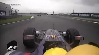 F1 Mark Webber Onboard 2002   2013