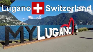 Lugano, Switzerland Walking Tour (with Subtitles) [HD 4K 60fps]