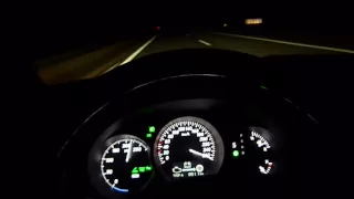 Lexus GS450h - 0-270 km/h on Autobahn