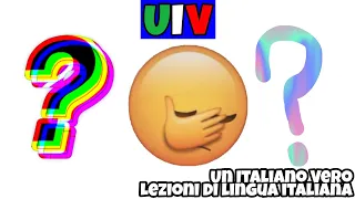 Due domande sulla costruzione impersonale ("uno" come pronome indefinito) | UIV Lezioni di italiano