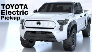 Toyota Electric Pickup Concept - Future Tacoma? - Toyota Unveil 15 New Electric Concepts All At Once