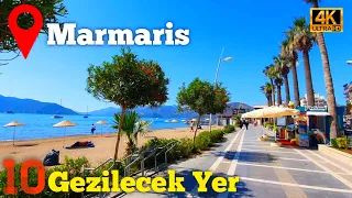 Top 10 Places To Visit in MARMARIS, TURKEY (2023) - 4K