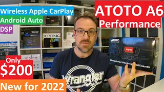 2022 ATOTO A6 Performance - $200 PREMIUM BRAND Android Head Unit Reviewed - Wireless Apple CarPlay