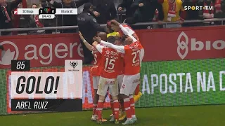 Goal | Golo Abel Ruiz: SC Braga (3)-2 Vitória SC (Taça de Portugal 22/23)