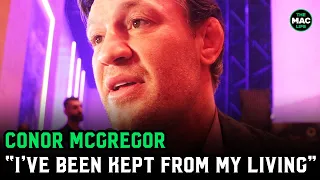 Conor McGregor: “I’ve been kept from my living for 3 years now. It looks like April"