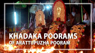 Khadaka Poorams - the pageantry of festivals of Arattupuzha Pooram