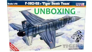 MISTERCRAFT F-16CJ-52 Tiger Demo Team 1/72 [Unboxing]