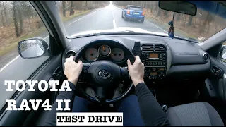 2005 Toyota RAV4 II 2.0 116HP | POV Test Drive | 0-100 | Review | Interior&Exterior